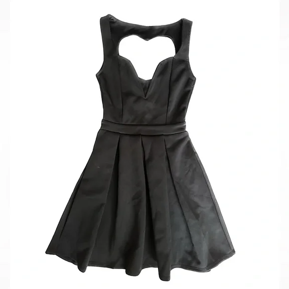 Charlotte Russe Dresses | Charlotte Russe Dresses | Sweet Heart Little Black Dress | Color: Black | Color: Black | Size: Xs | Heyredox's Closet